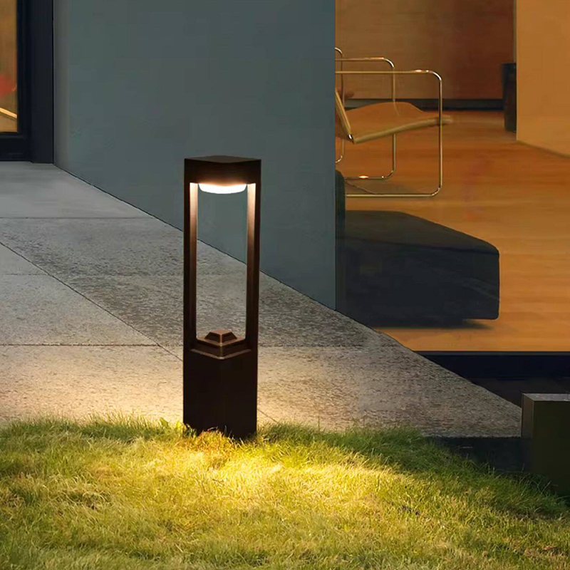 Outdoor Lighting Lamp - Leuchtende Stehlampe für den Innenhof, Solar-LED-Außenbeleuchtung,