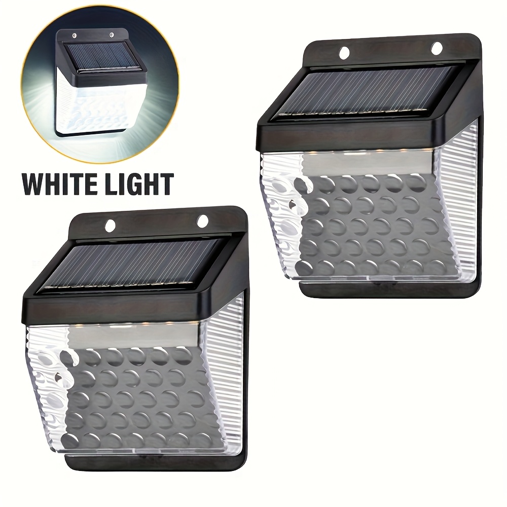 Outdoor Lighting Electric - LED Solarleuchte mit PIR-Bewegungssensor, Wasserdichte Solarlampe