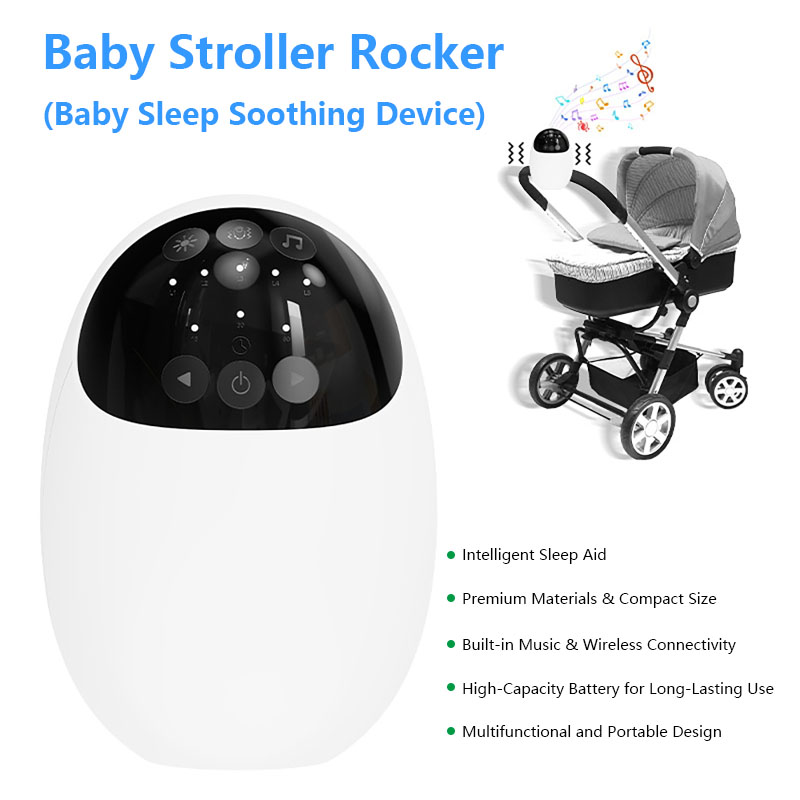 Outdoor Lighting Electric - Tragbarer Outdoor-Babywipper mit Nachtlicht, Bluetooth-Lautsprecher, weißem