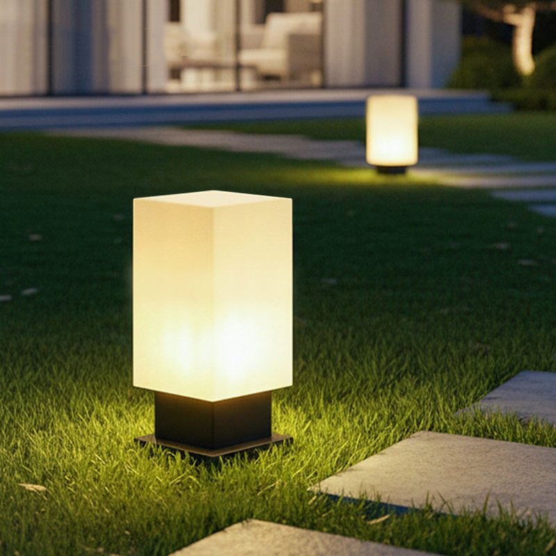 Outdoor Lighting Lamp - Leuchtende Stehlampe für den Hof, Solar-LED-Außenbeleuchtung,