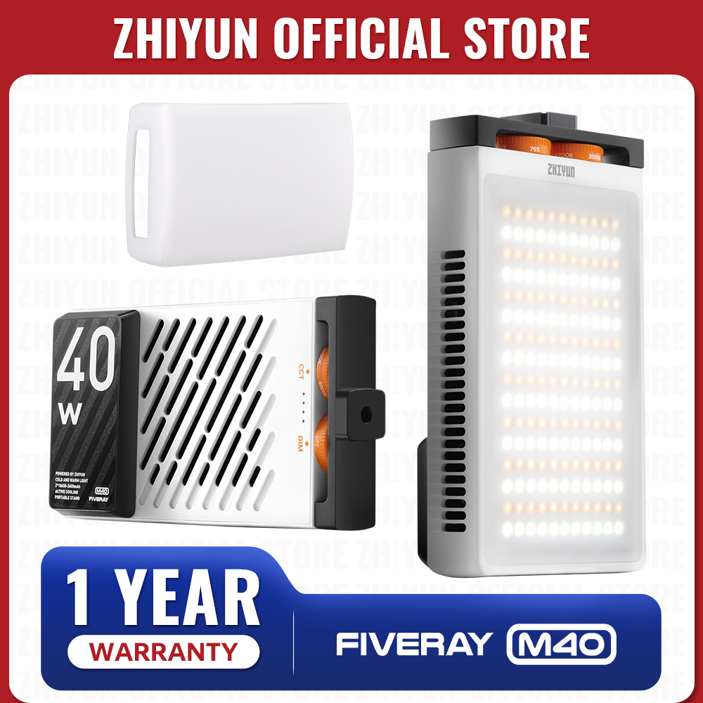 Outdoor Lighting For Photography - ZHIYUN Offizielles FIVERAY M40 40W LED-Licht