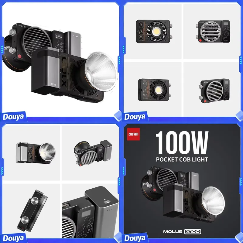 Outdoor Lighting For Photography - ZHIYUN Molus X100 100W COB LED-Licht