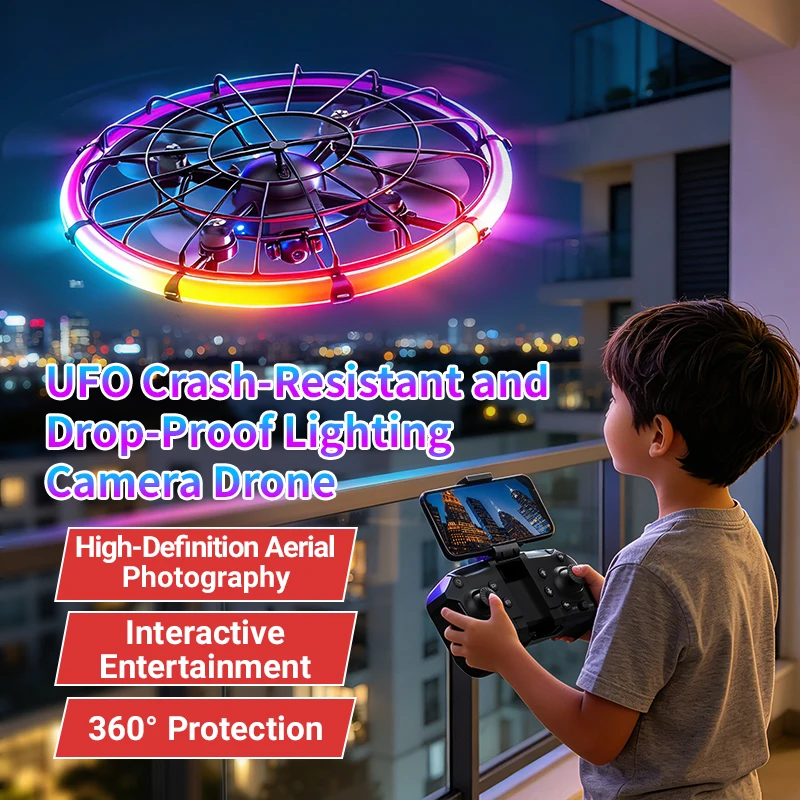 Outdoor Lighting For Photography - JJRC H145 UFO RC-Drohne mit Dual-HD-Objektiv,