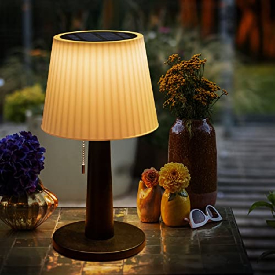 Outdoor Lighting Lamp - Solar-Tischlampen für draußen und drinnen –