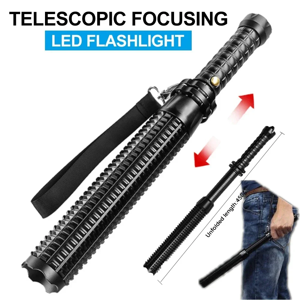 Outdoor Lighting Poles - KDULIT Wolf Tooth Stick Taschenlampe, starkes