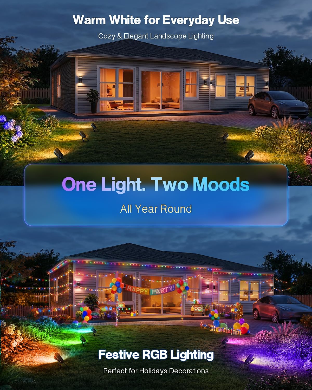 HIBOITEC 12W RGBCWWW Landschaf – Outdoor Lighting Kits Low Voltage Bewertung und Preis