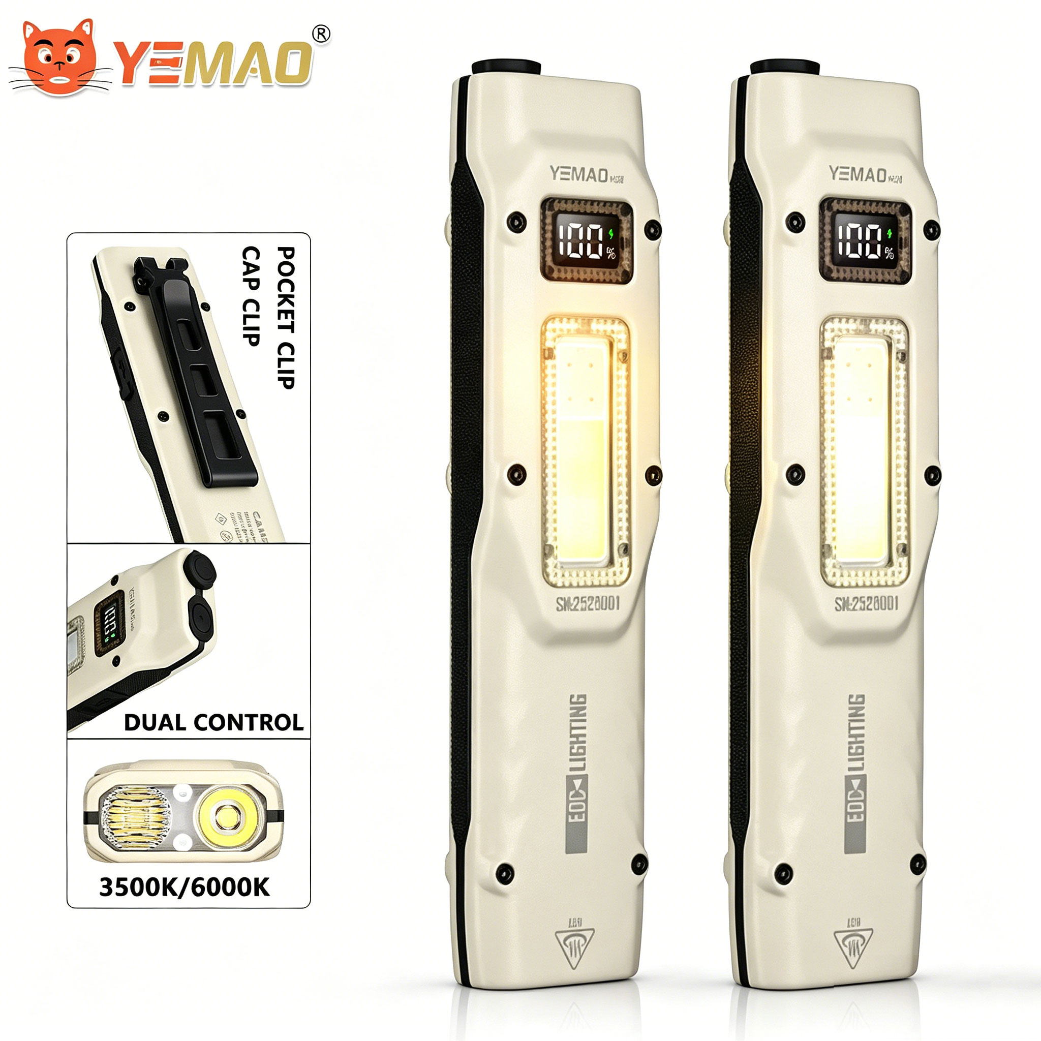 Tragbare 880LM YEMAO M28 Ultra – Outdoor Lighting Electric Bewertung und Preis