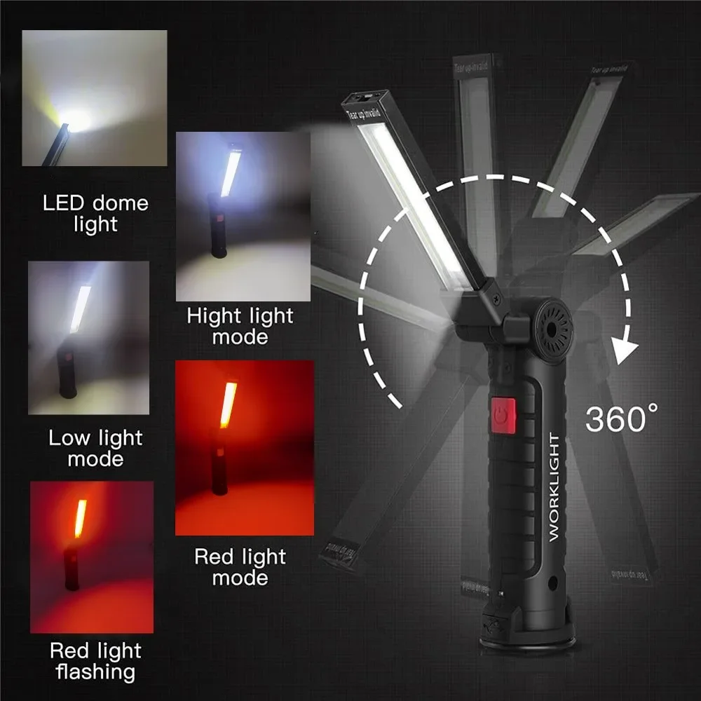 Tragbare COB-LED-Taschenlampe, – Outdoor Lighting Usb Bewertung und Preis