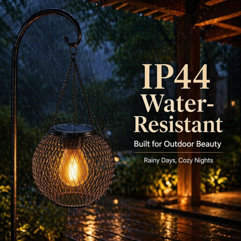 Solarbetriebene LED-Hänge-Bode – Photocell Outdoor Lighting Bewertung und Preis