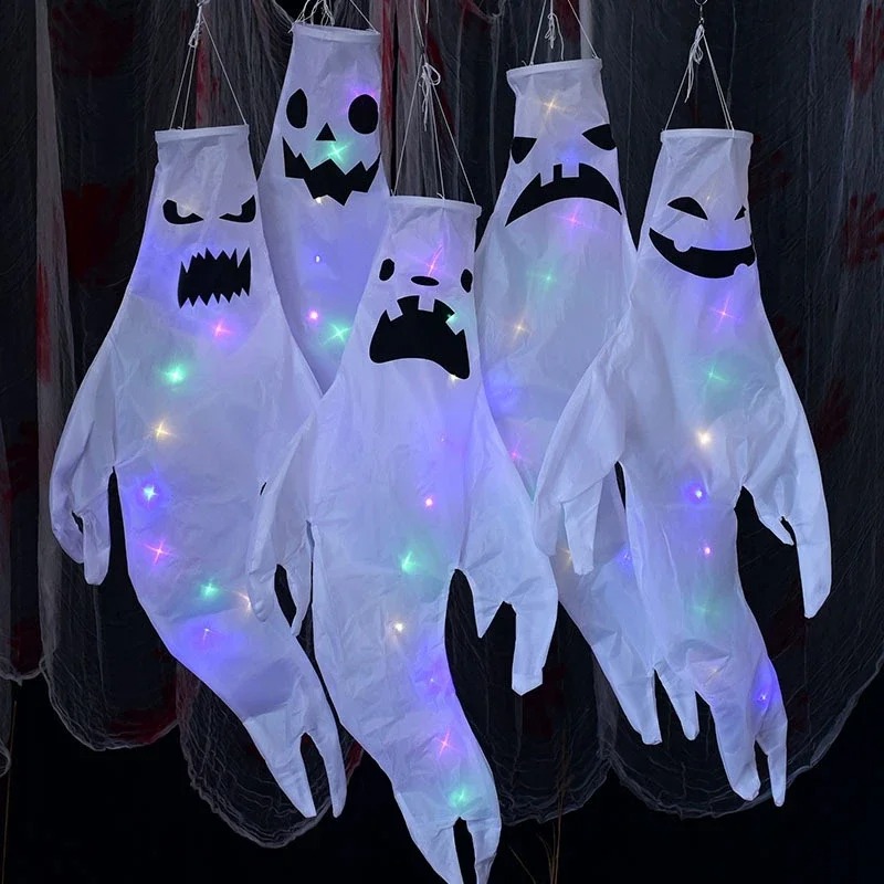 Hängender Geist Halloween LED  – Outdoor Lighting Poles Bewertung und Preis