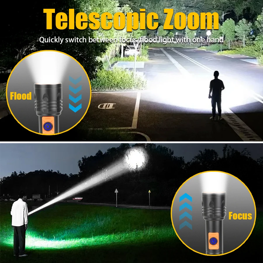 Hochleistungs-LED-Taschenlampe – Outdoor Lighting Usb Bewertung und Preis