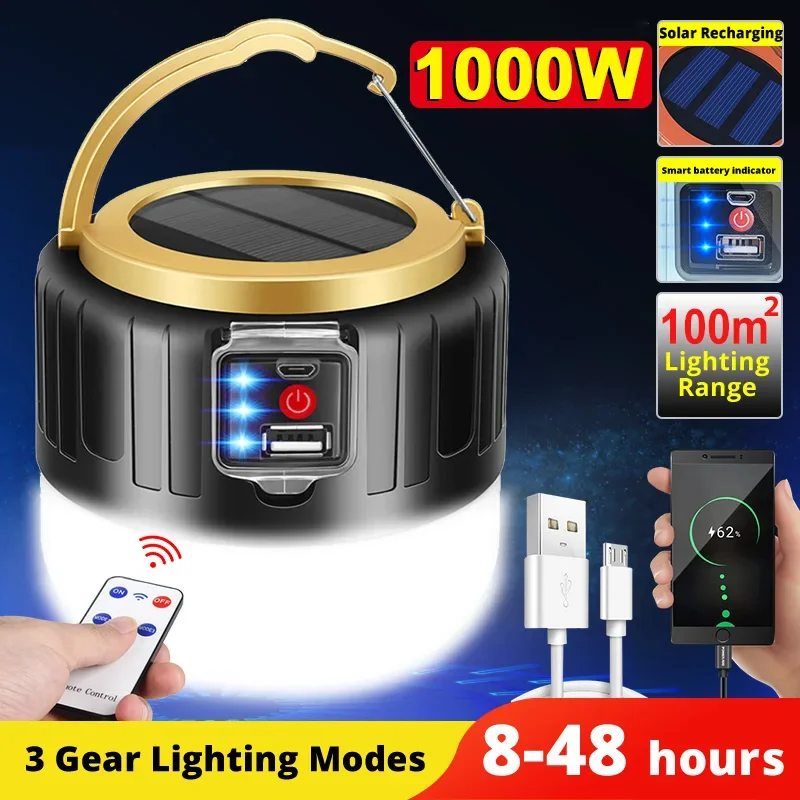 LED Solar Camping Licht Power  – Photocell Outdoor Lighting Bewertung und Preis