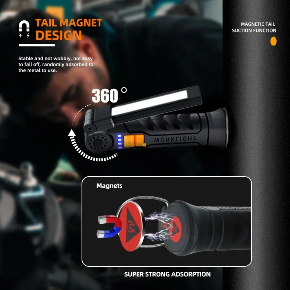 Tragbare COB-LED-Taschenlampe, – Outdoor Lighting Electric Bewertung und Preis