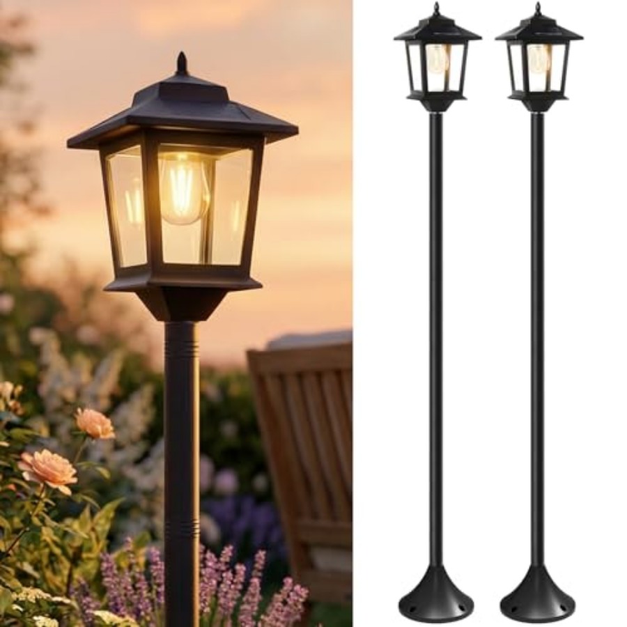 Solar-Pfostenleuchten für den  – Outdoor Lighting Poles Bewertung und Preis