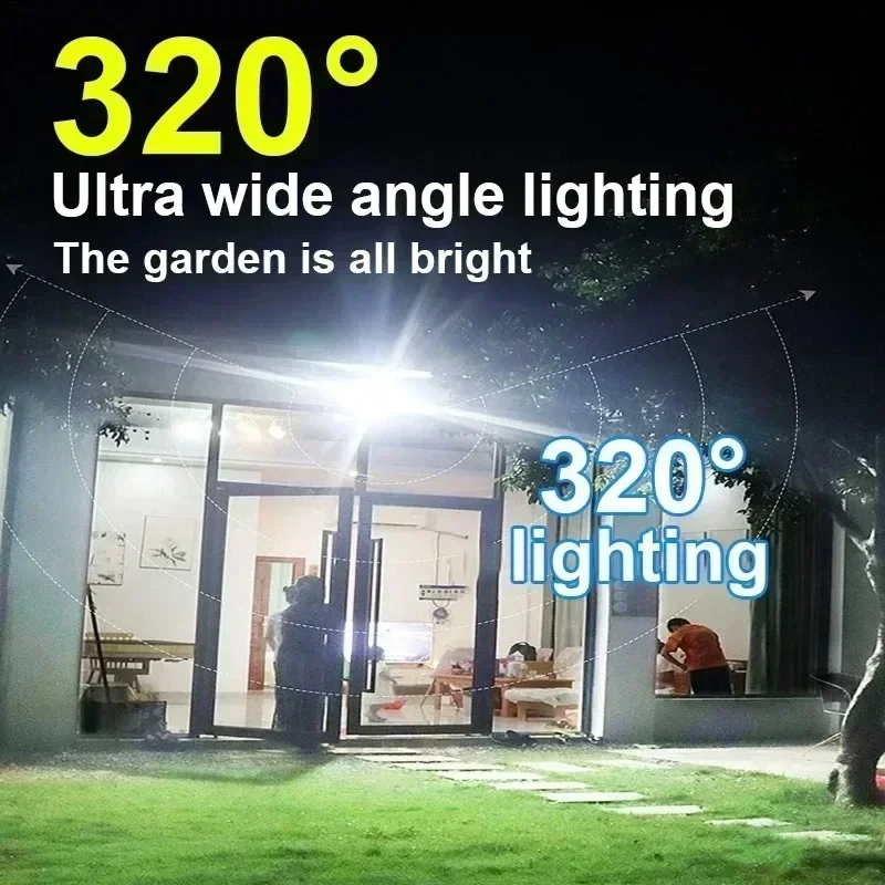 12000LM leistungsstarke Solar- – Photocell Outdoor Lighting Bewertung und Preis