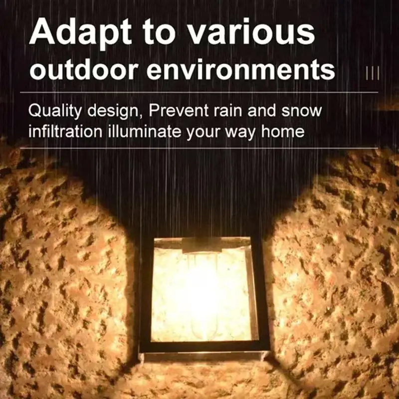 Solare Außenwandleuchte mit Be – Photocell Outdoor Lighting Bewertung und Preis