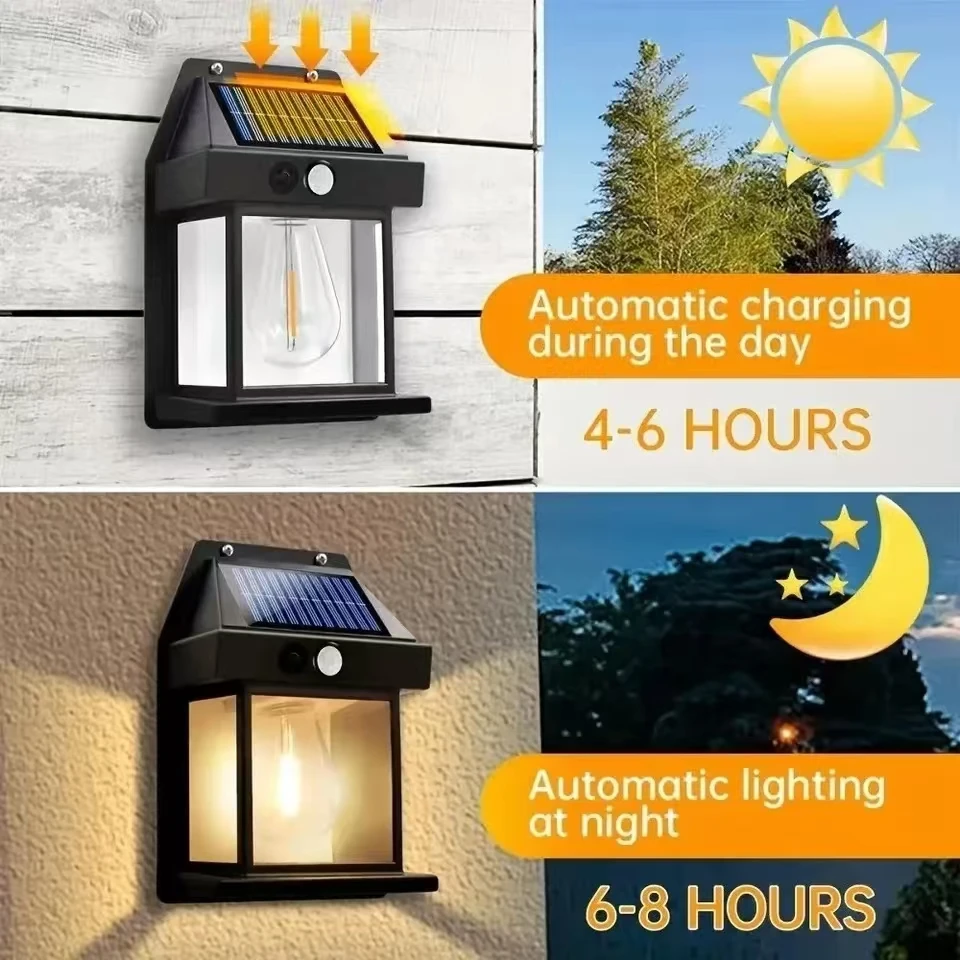 Solare Außenwandleuchte mit Be – Photocell Outdoor Lighting Bewertung und Preis