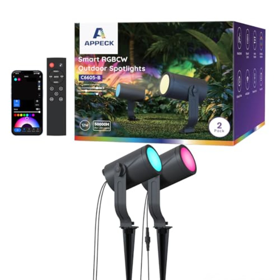 Outdoor-Spotlight 00lm Smart L – Outdoor Lighting Kits Low Voltage Bewertung und Preis