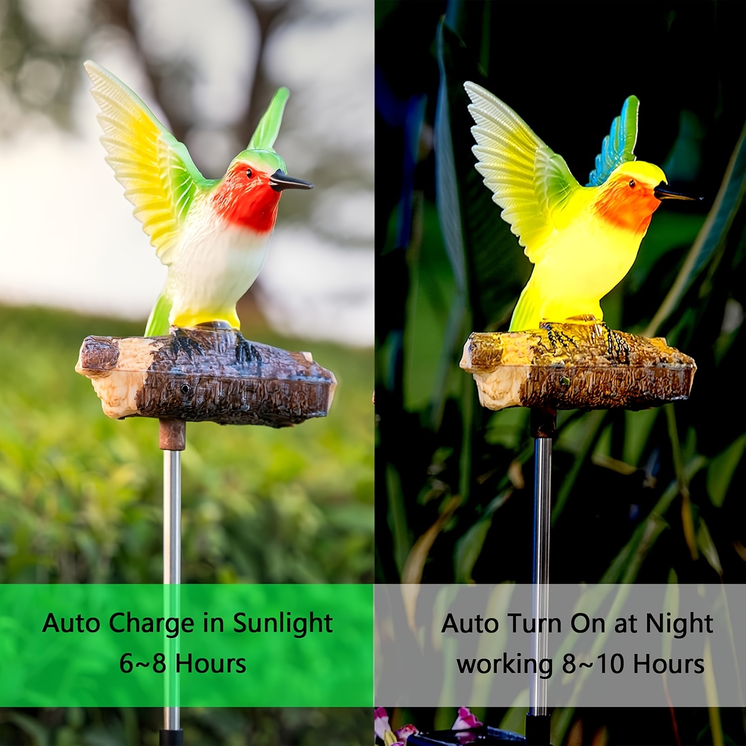 Solar-Gartenstatuenleuchte für – Outdoor Lighting Pathway Bewertung und Preis