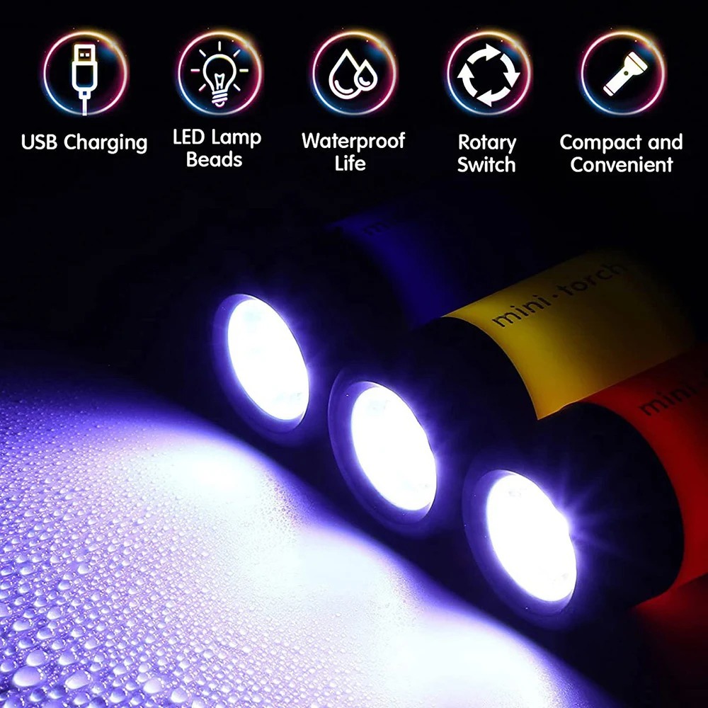 USB wiederaufladbare Mini-Tasc – Outdoor Lighting Usb Bewertung und Preis
