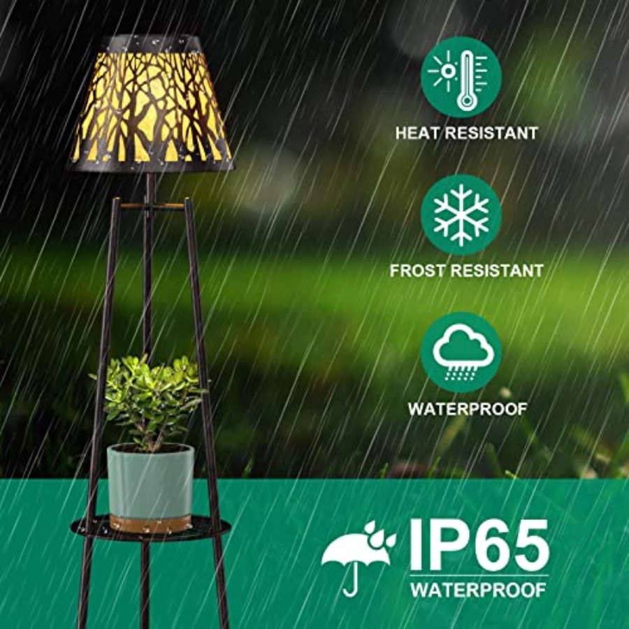 2er-Pack Solar-Bodenleuchte fü – Outdoor Lighting Lamp Bewertung und Preis