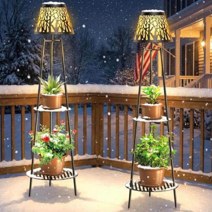 2er-Pack Solar-Bodenleuchte fü – Outdoor Lighting Lamp Bewertung und Preis