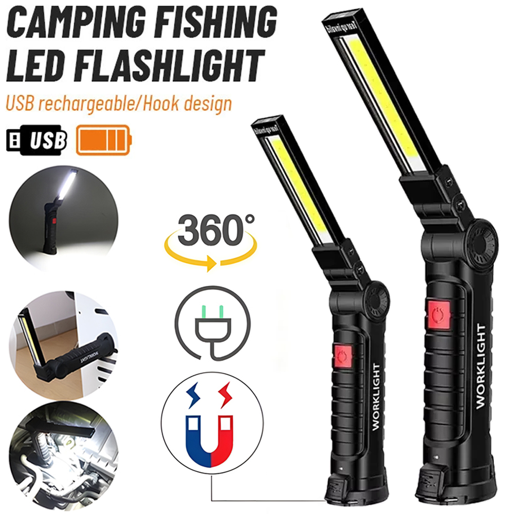 LED COB Taschenlampe USB wiede – Outdoor Lighting Electric Bewertung und Preis