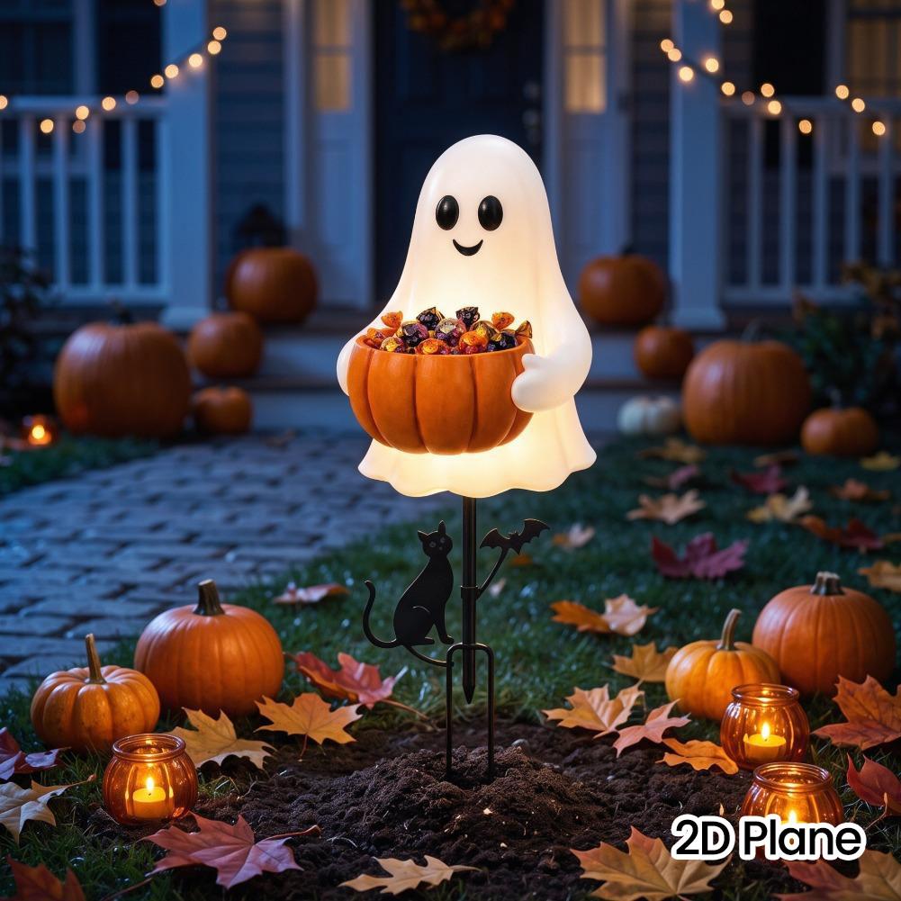 2D Halloween Geist-Kürbis-Süßi – Outdoor Lighting Pathway Bewertung und Preis