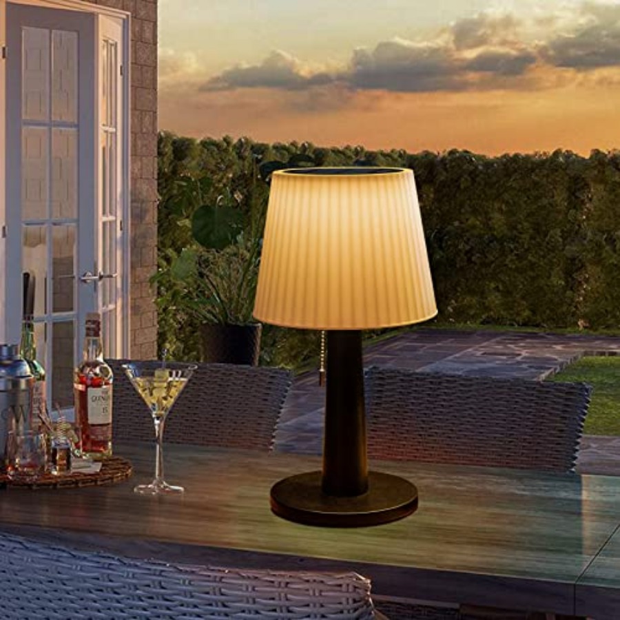 Solar-Tischlampen für draußen  – Outdoor Lighting Lamp Bewertung und Preis