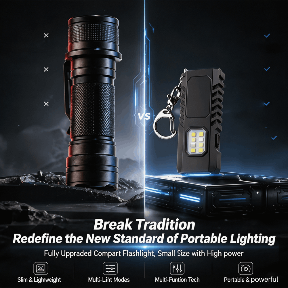 Mini-EDC-Schlüsselanhänger-Tas – Outdoor Lighting Usb Bewertung und Preis
